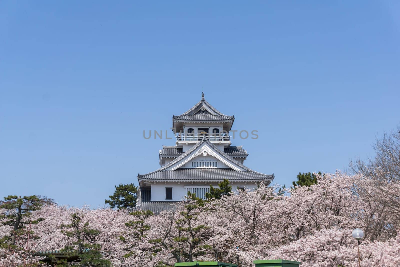 Nagahama Castle is located in Nagahama, Shiga Prefecture, Japan. It was built in 1575-1576. It was reconstructed out of concrete in 1983. It contains a museum about the city of Nagahama.
