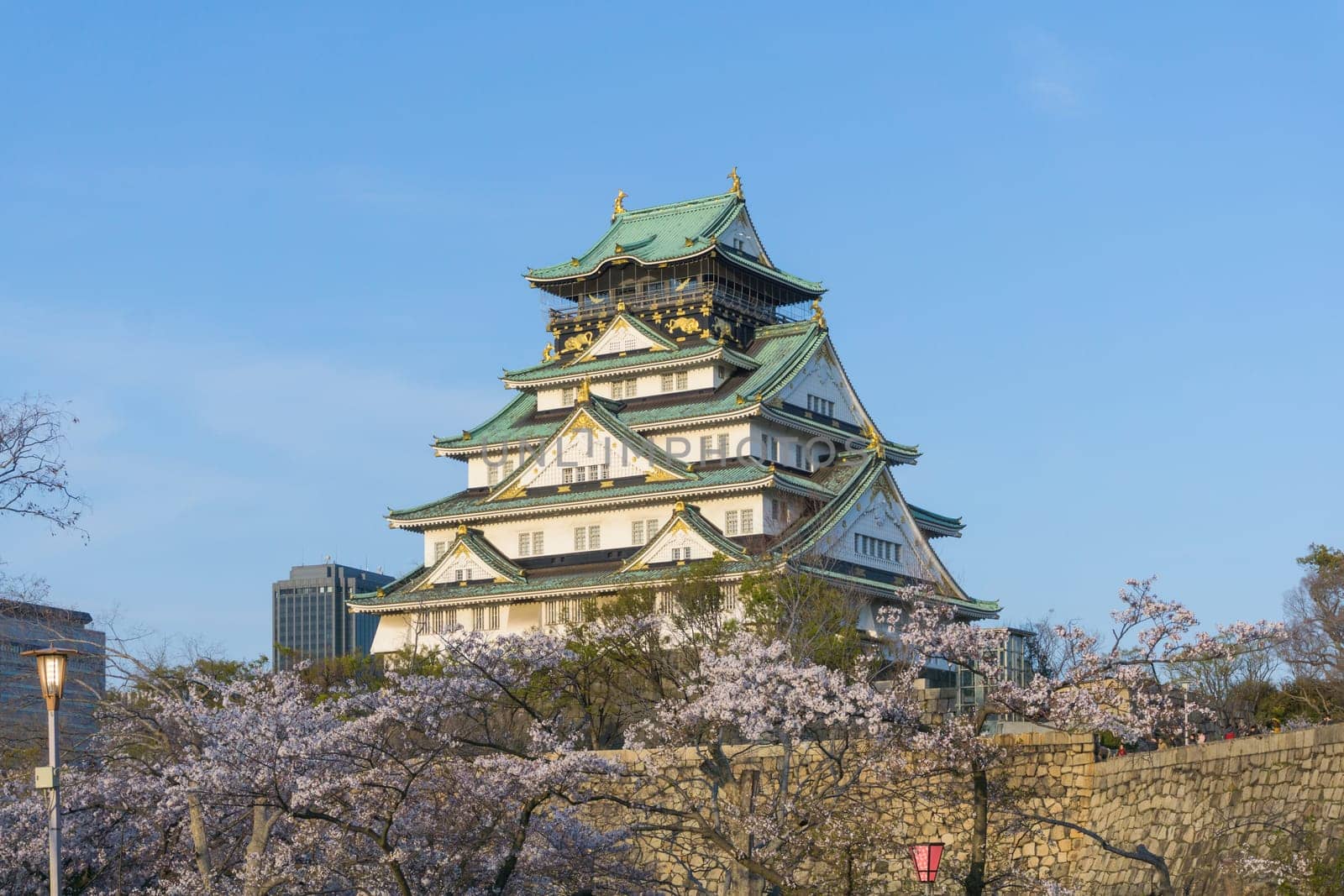 The Osaka castle is one of Japan's most famous landmarks in Japan when originally built in the 1580s, this castle has an observation platform with city views and a history museum.