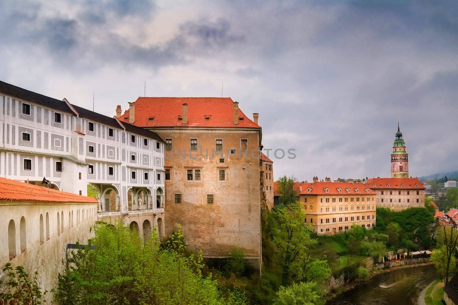 View of the Сesky Krumlov Castle, Czech Republic