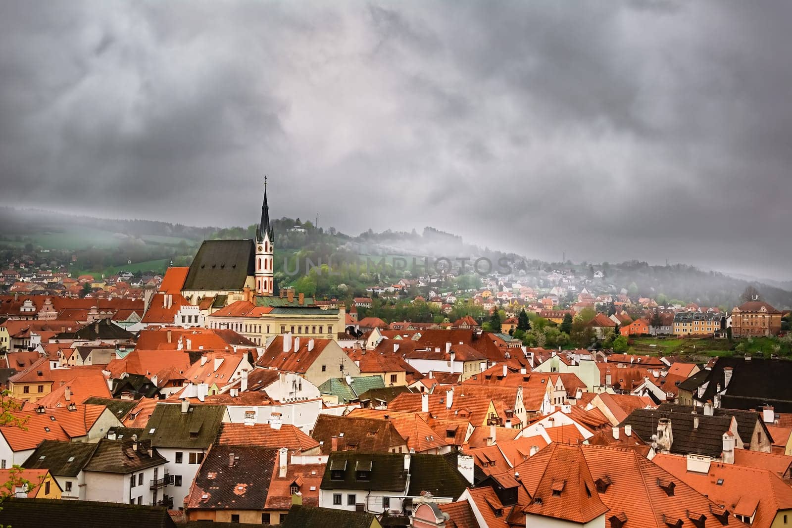 View of the Cesky Krumlov, Czech Republic