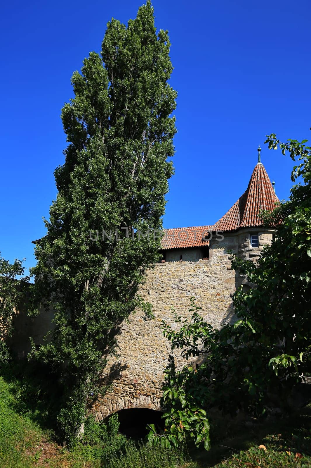Iphofen is a city in Bavaria with many historical sights. Einersheimer Tor