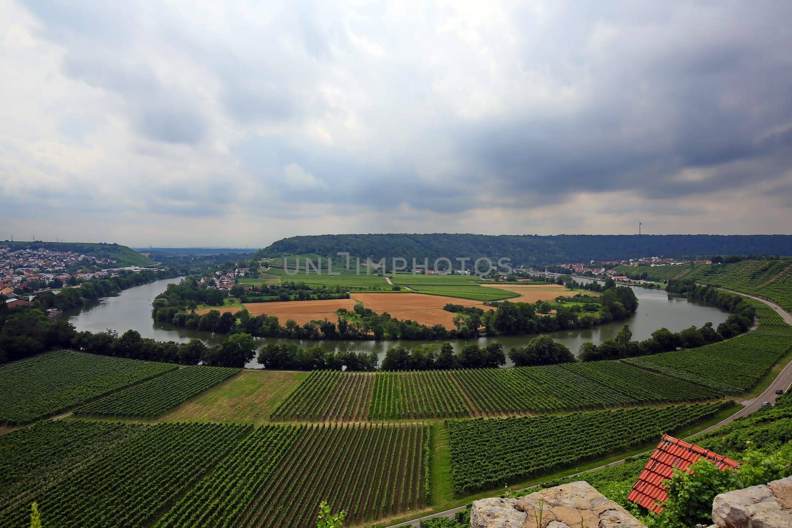 Mundelsheim am Neckar a wine region near Stuttgart