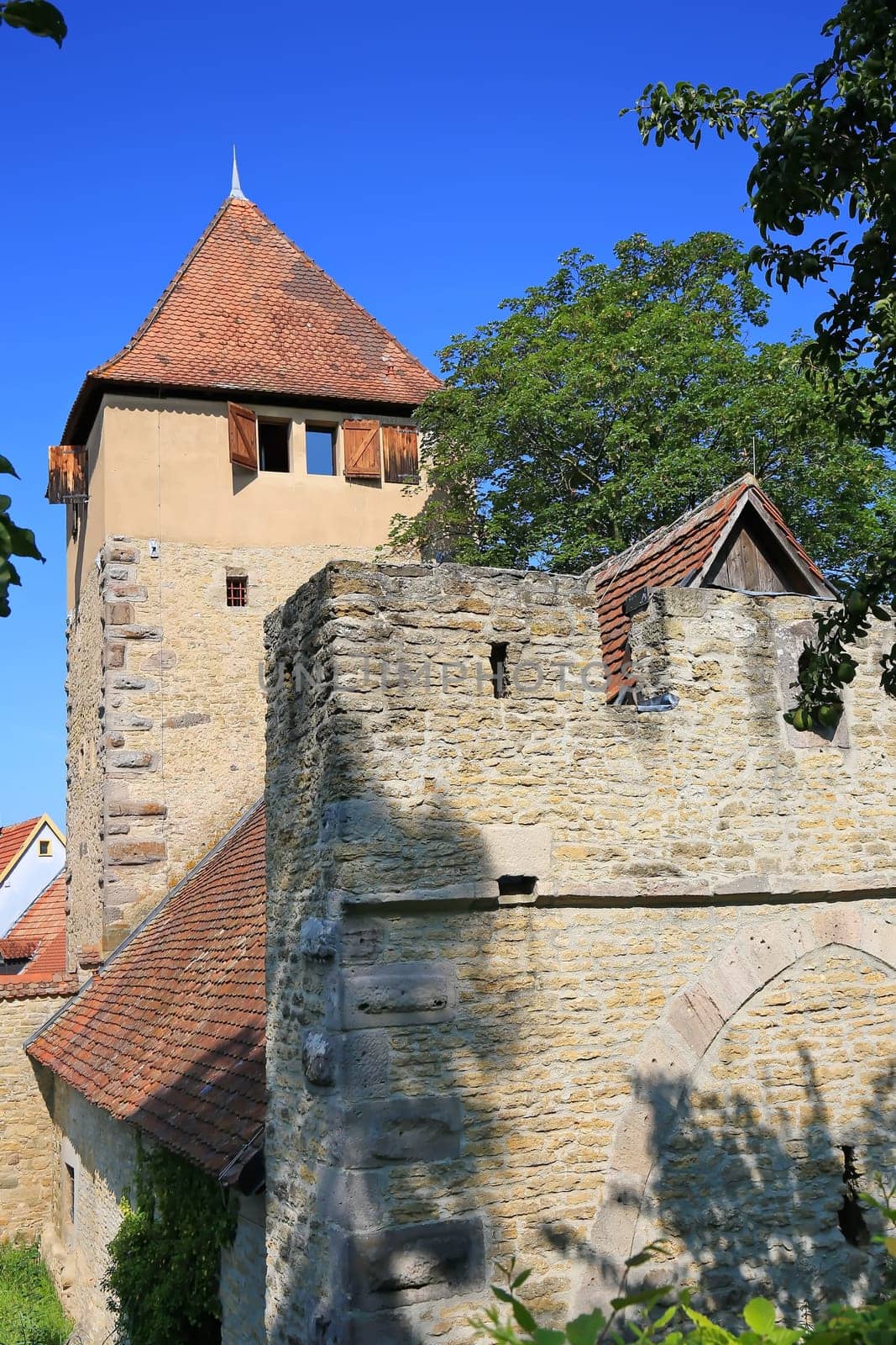 Iphofen is a city in Bavaria with many historical sights. Zentturm