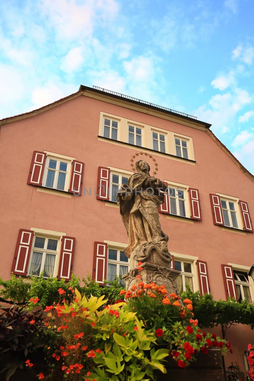 Iphofen is a city in Bavaria with many historical sights. Brunnen