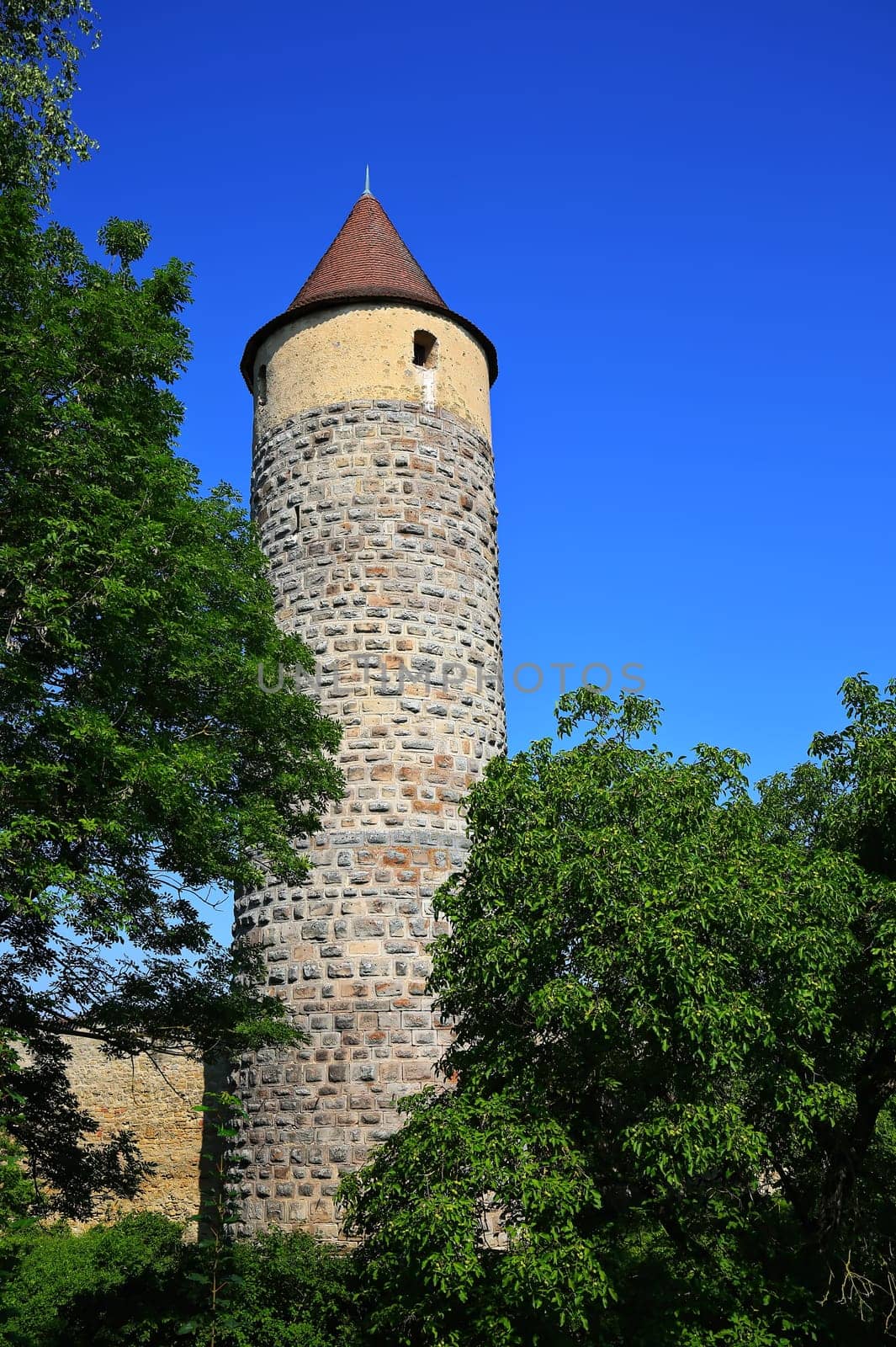 Iphofen is a city in Bavaria with many historical sights. Eulenturm