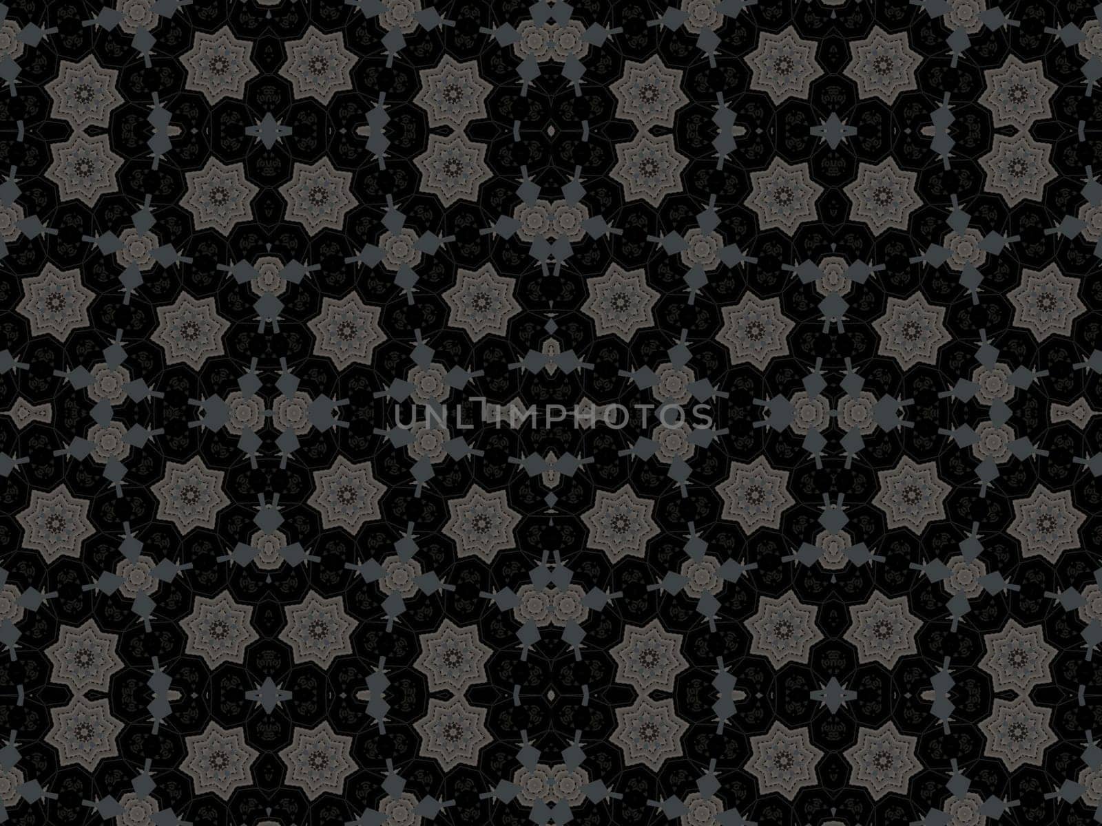 Ethnic pattern. Abstract kaleidoscope fabric design texture