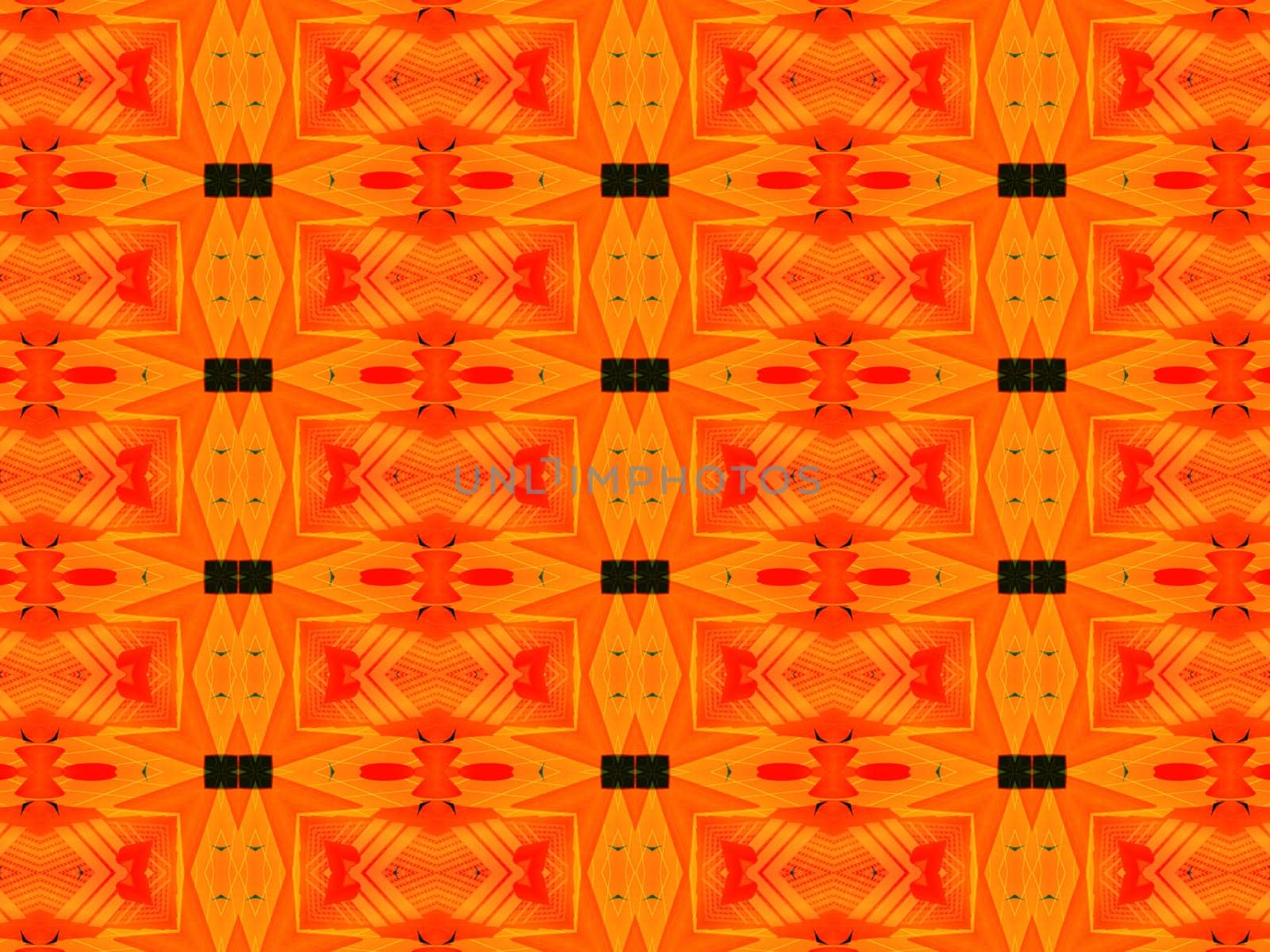 Ethnic pattern. Abstract kaleidoscope fabric design texture