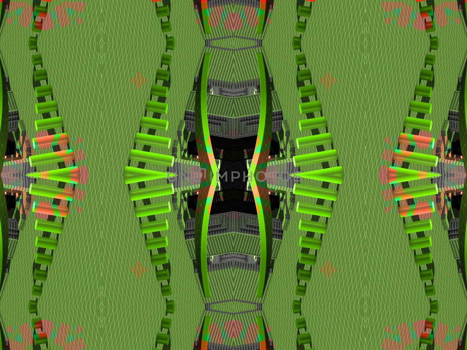Ethnic pattern. Abstract kaleidoscope fabric design texture