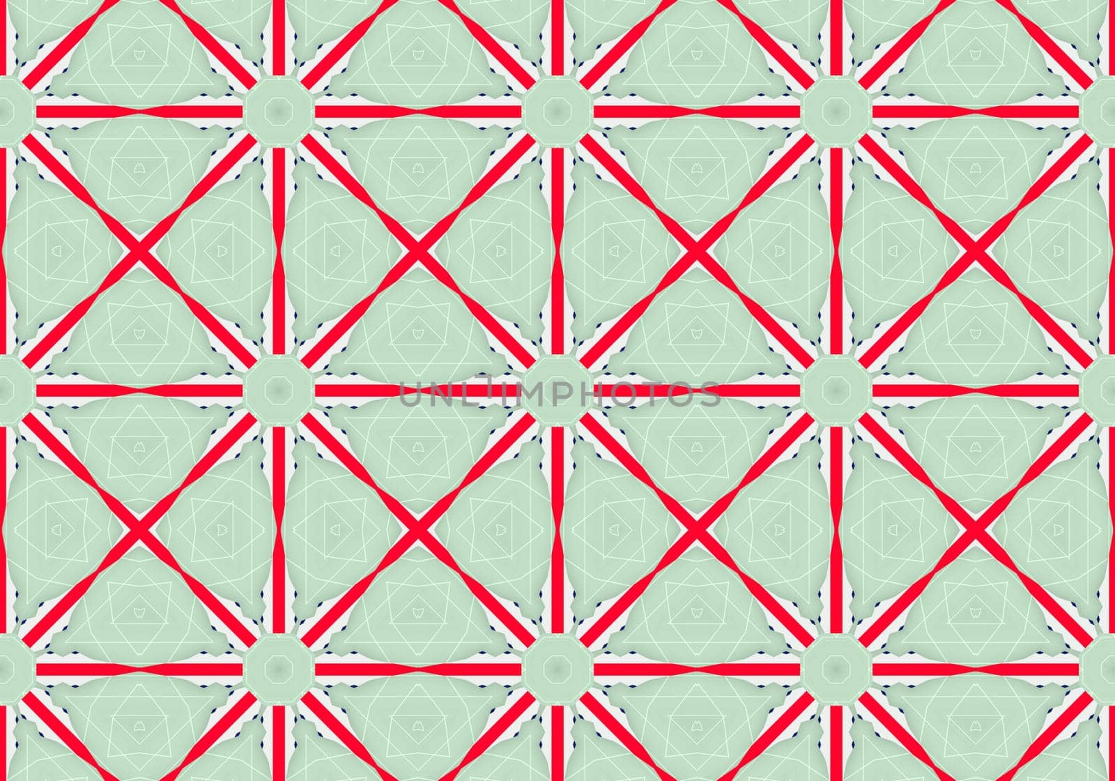 Ethnic pattern. Abstract kaleidoscope fabric design texture