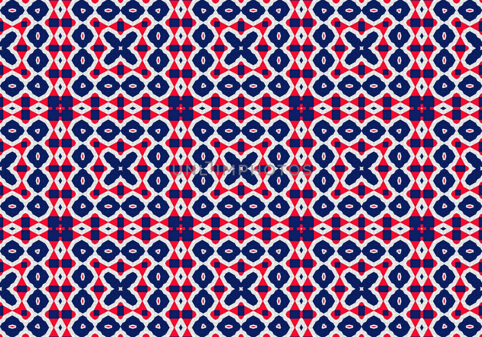 Ethnic pattern. Abstract kaleidoscope fabric design texture