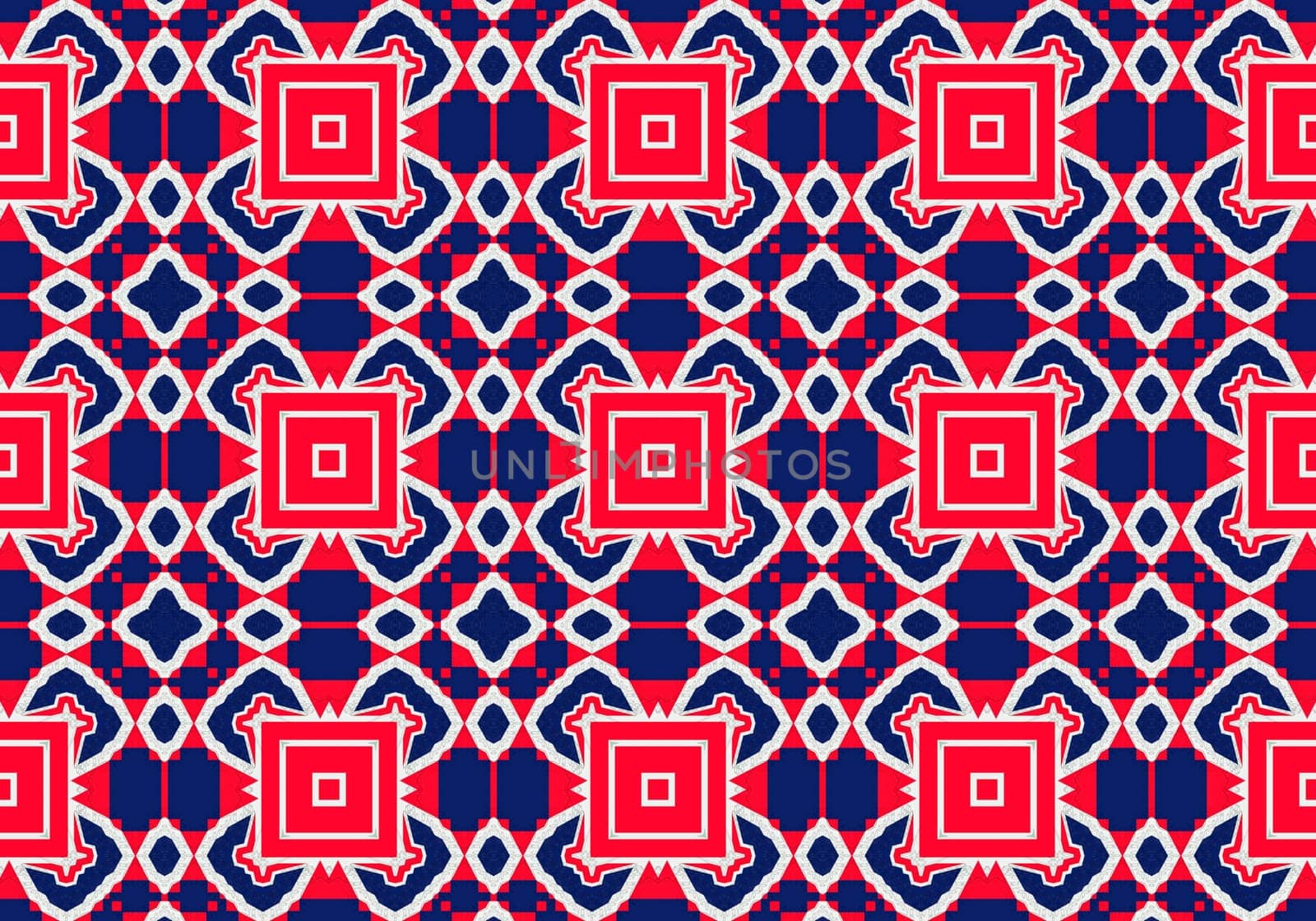 Ethnic pattern. Abstract kaleidoscope fabric design texture
