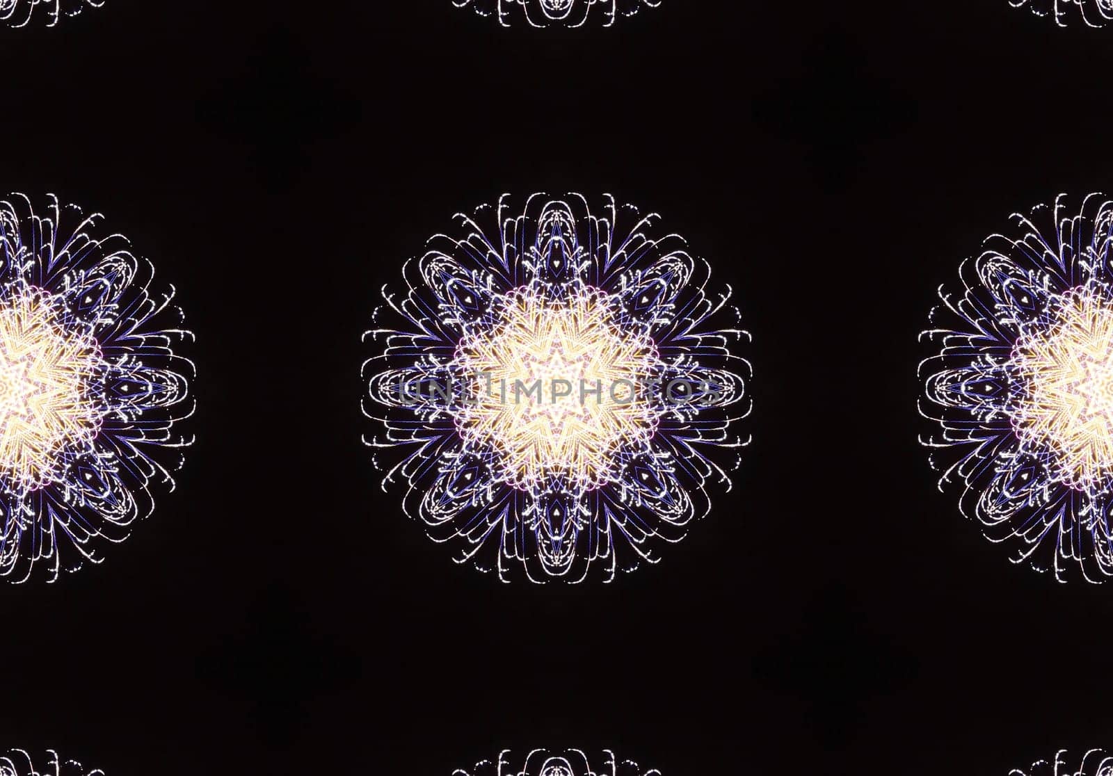Ethnic pattern. Abstract kaleidoscope fabric design texture