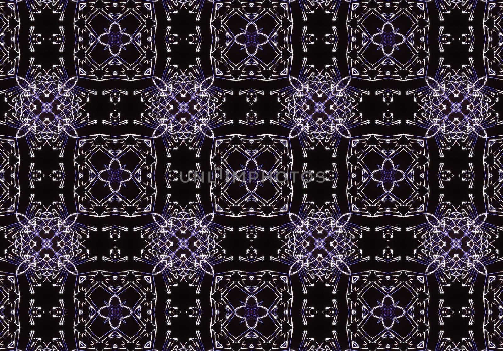 Ethnic pattern. Abstract kaleidoscope fabric design texture