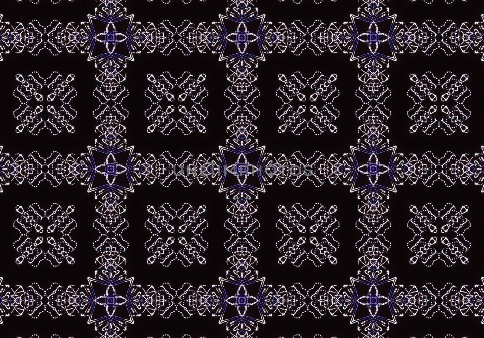 Ethnic pattern. Abstract kaleidoscope fabric design texture