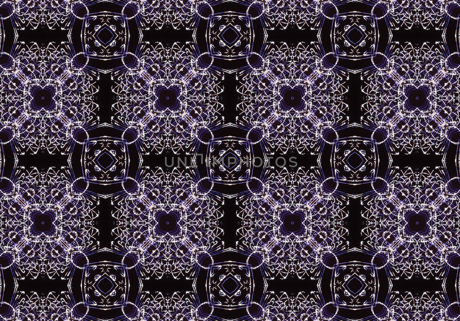 Ethnic pattern. Abstract kaleidoscope fabric design texture