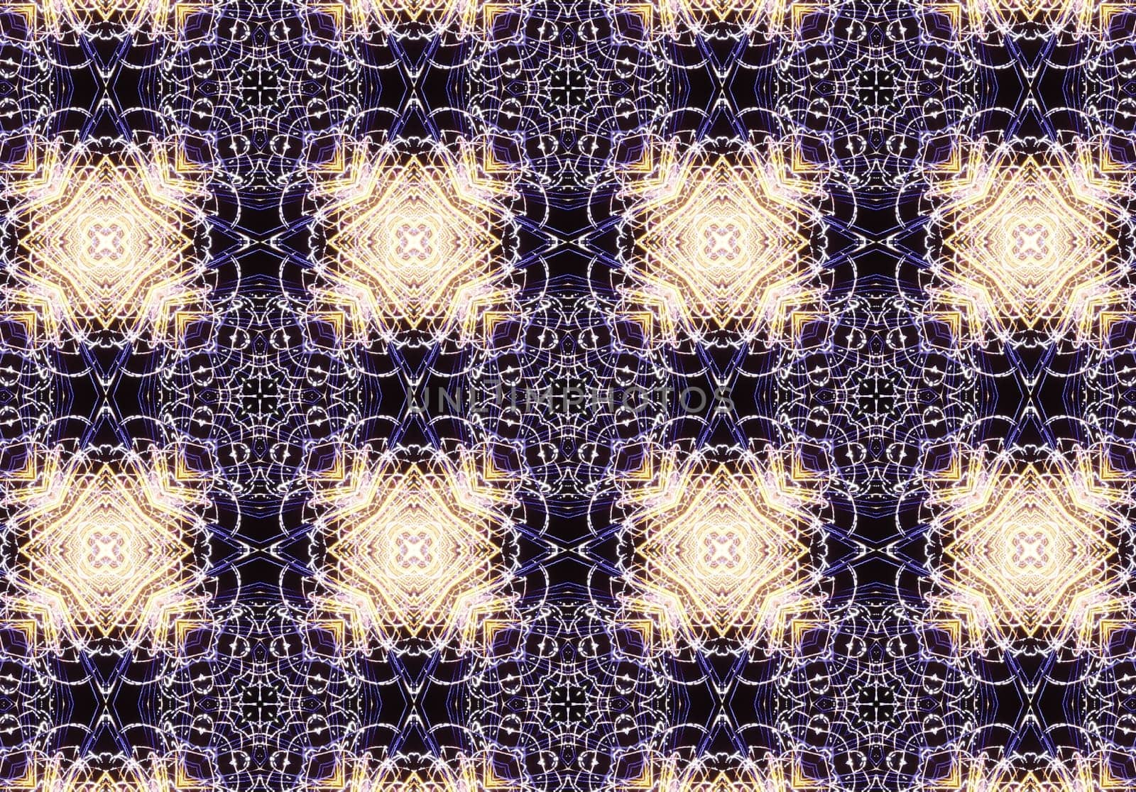 Ethnic pattern. Abstract kaleidoscope fabric design texture