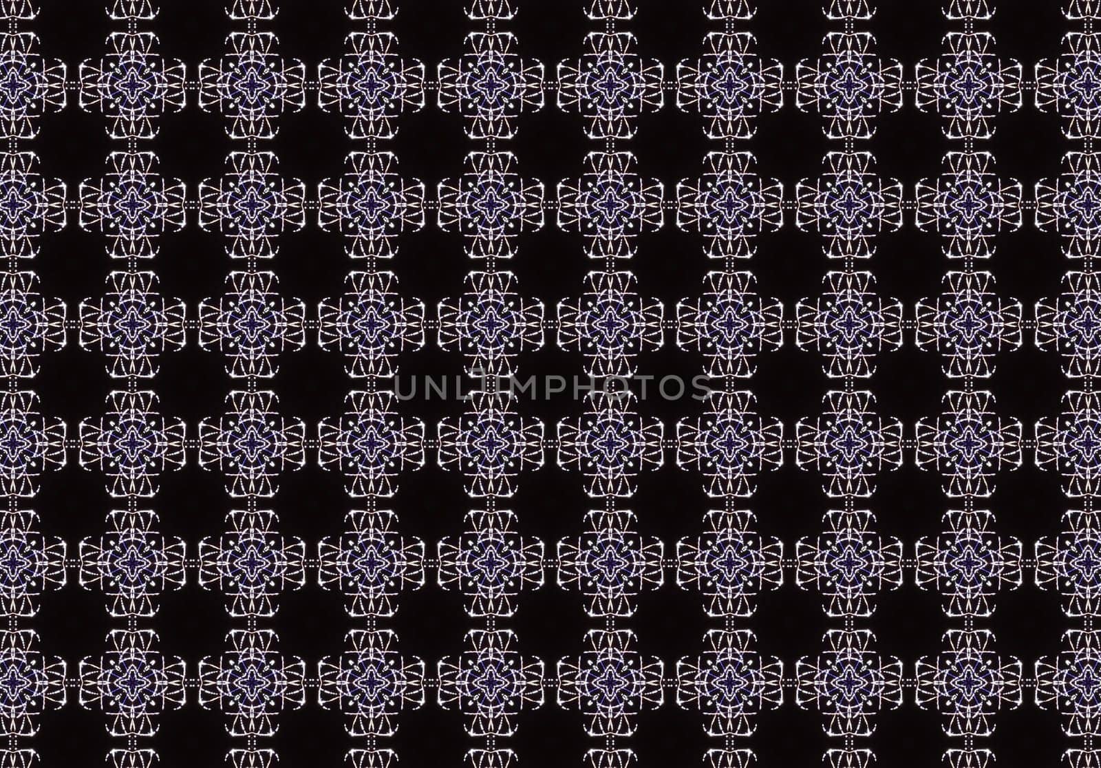 Ethnic pattern. Abstract kaleidoscope fabric design texture