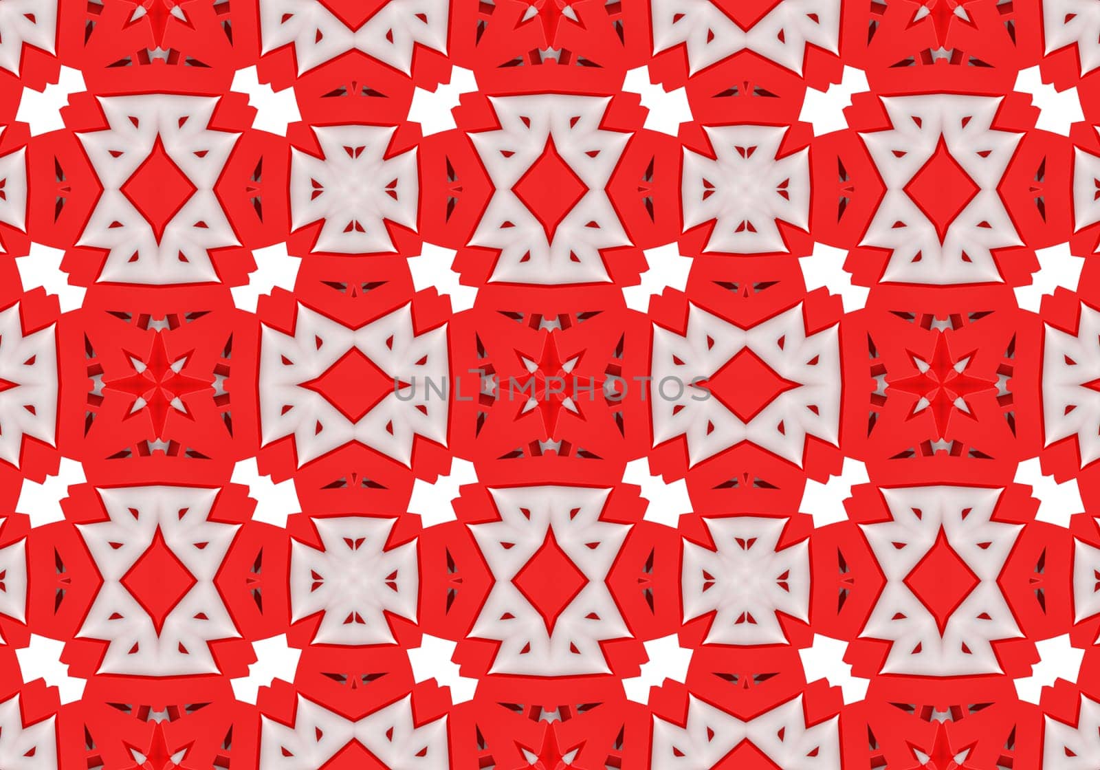 Ethnic pattern. Abstract kaleidoscope fabric design texture