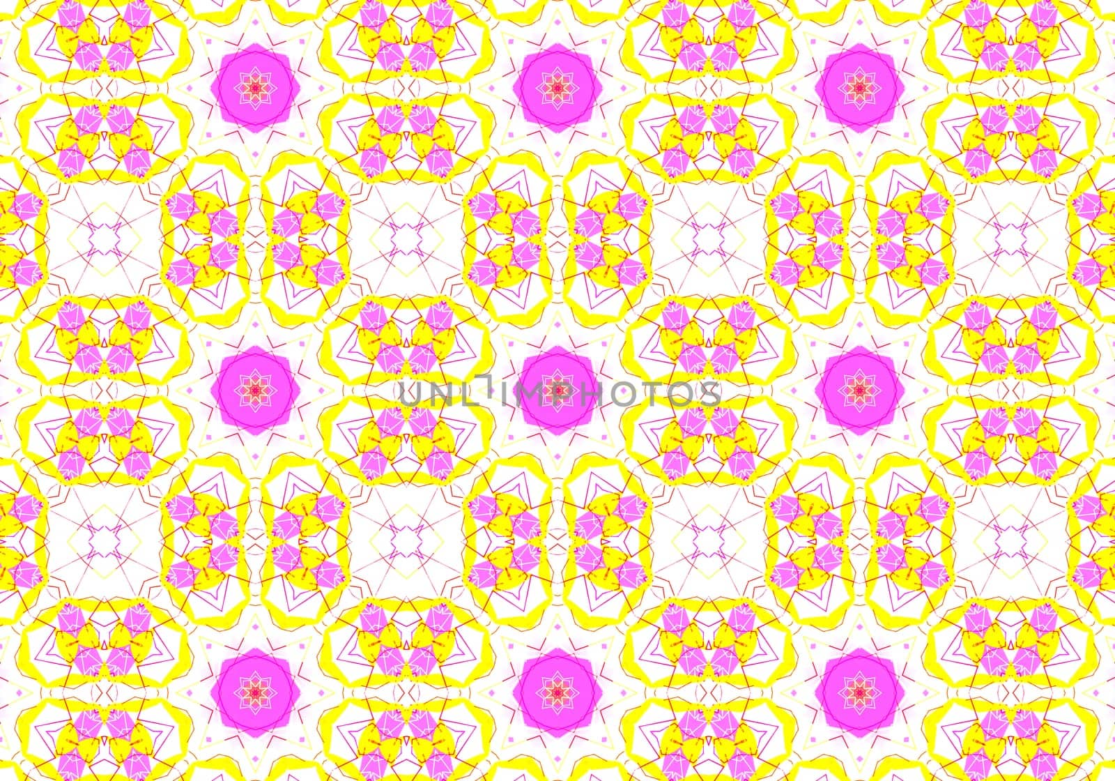 Ethnic pattern. Abstract kaleidoscope fabric design texture