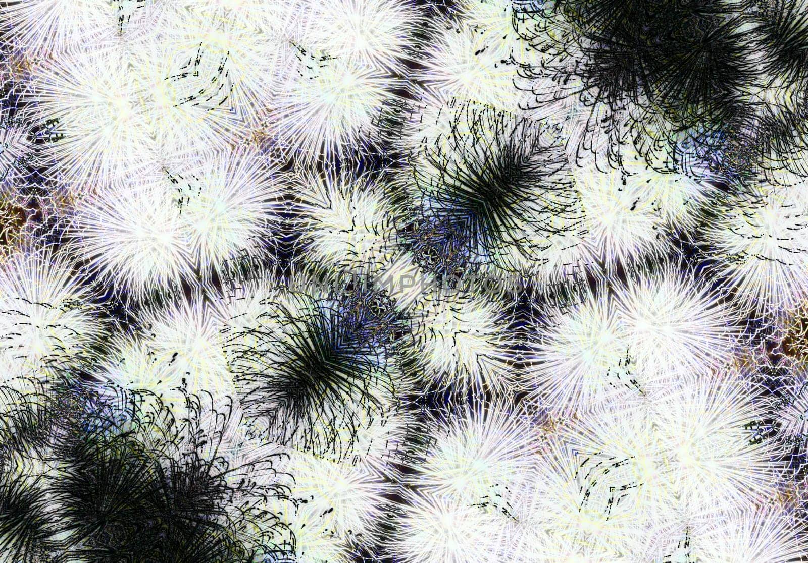 Ethnic pattern. Abstract kaleidoscope fabric design texture