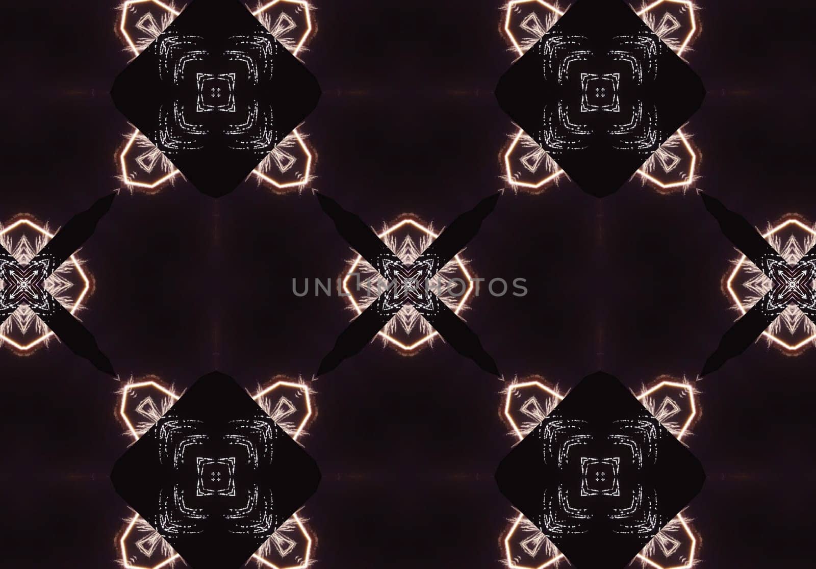Ethnic pattern. Abstract kaleidoscope fabric design texture