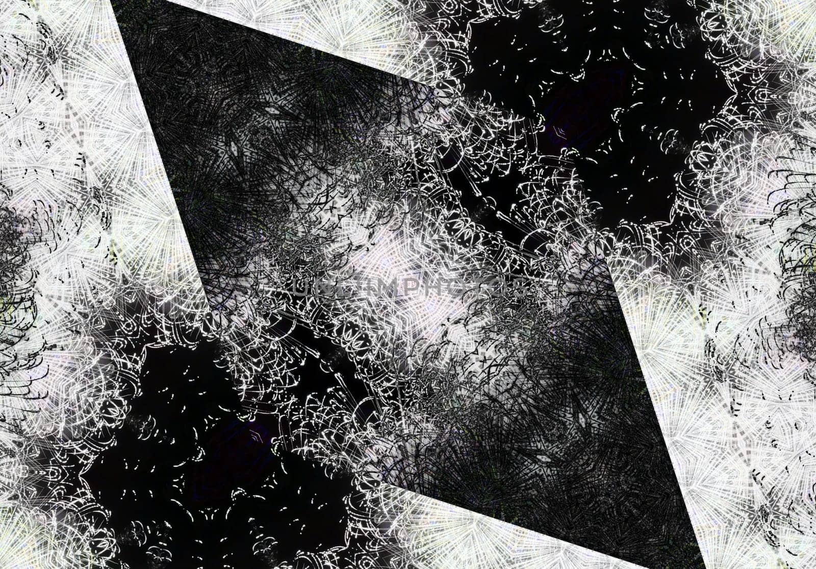 Ethnic pattern. Abstract kaleidoscope fabric design texture