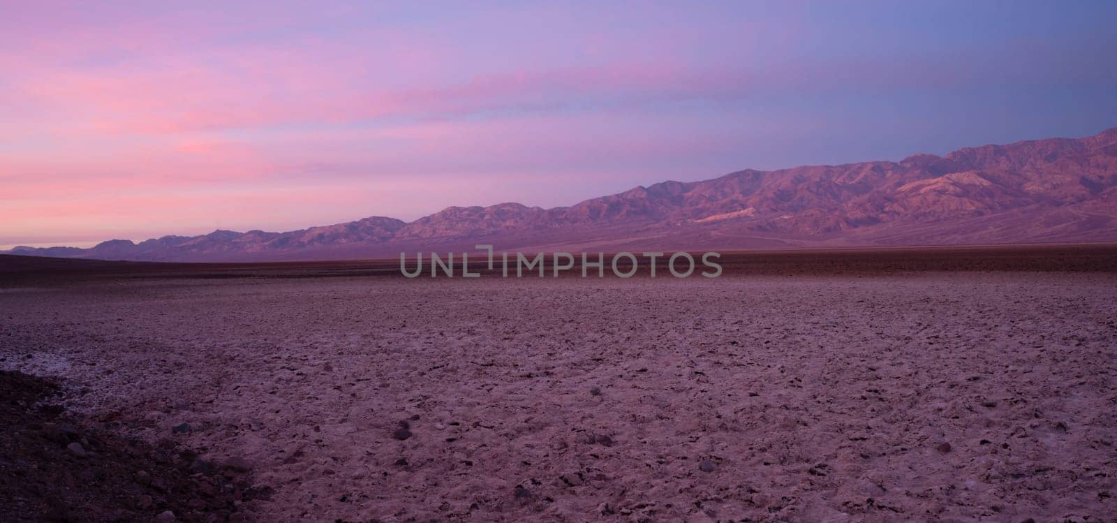 Sunrise comes to the valley floor in this desert national park