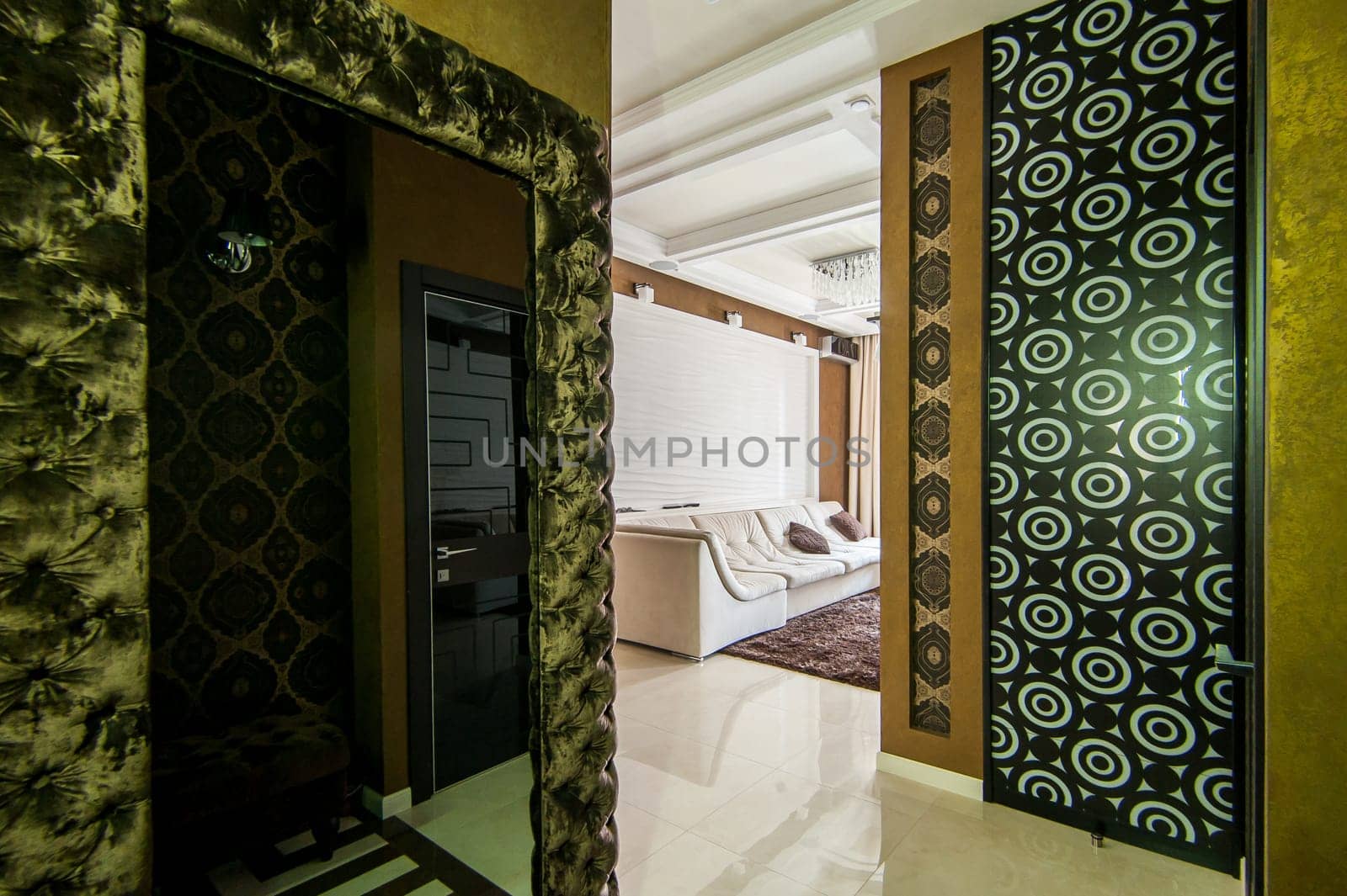 Russia, Moscow- May 12, 2018: interior room apartment. standard repair decoration in hostel