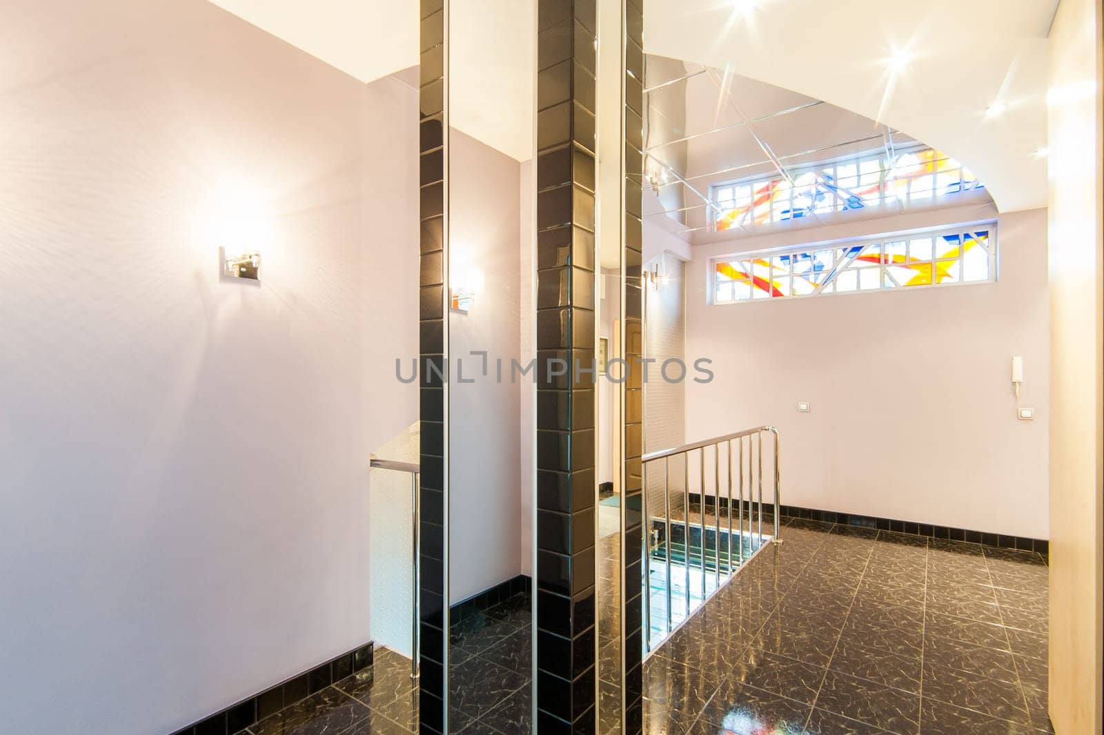 Russia, Moscow- May 12, 2018: interior room apartment. standard repair decoration in hostel
