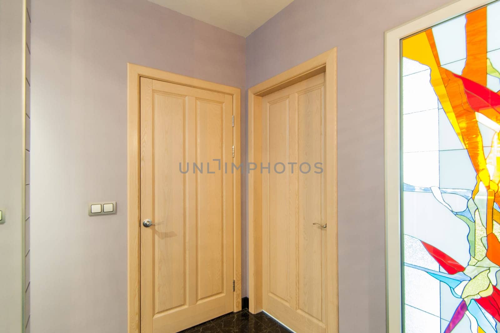 Russia, Moscow- May 12, 2018: interior room apartment. standard repair decoration in hostel