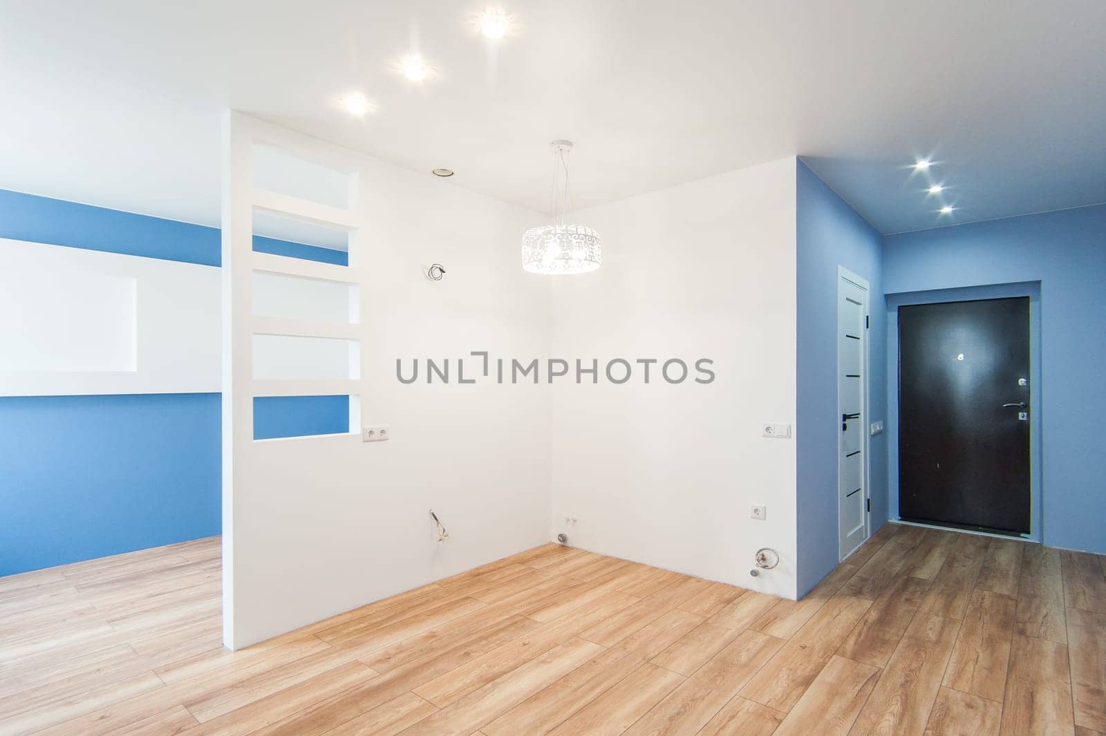 Russia, Moscow- May 14, 2018: interior room apartment. standard repair decoration in hostel