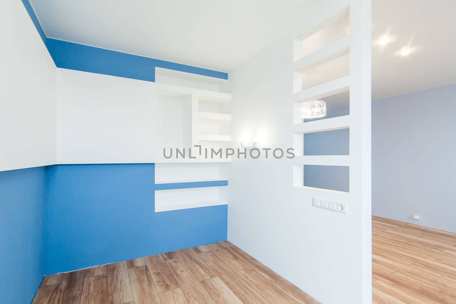 Russia, Moscow- May 14, 2018: interior room apartment. standard repair decoration in hostel