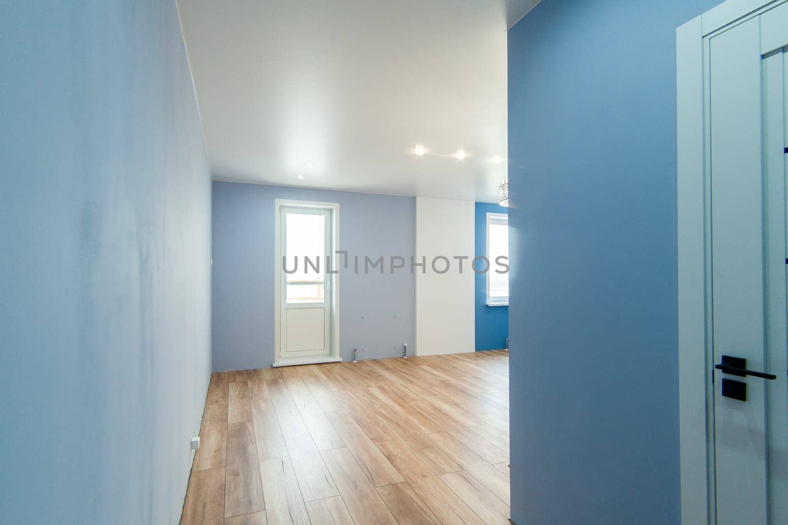 Russia, Moscow- May 14, 2018: interior room apartment. standard repair decoration in hostel