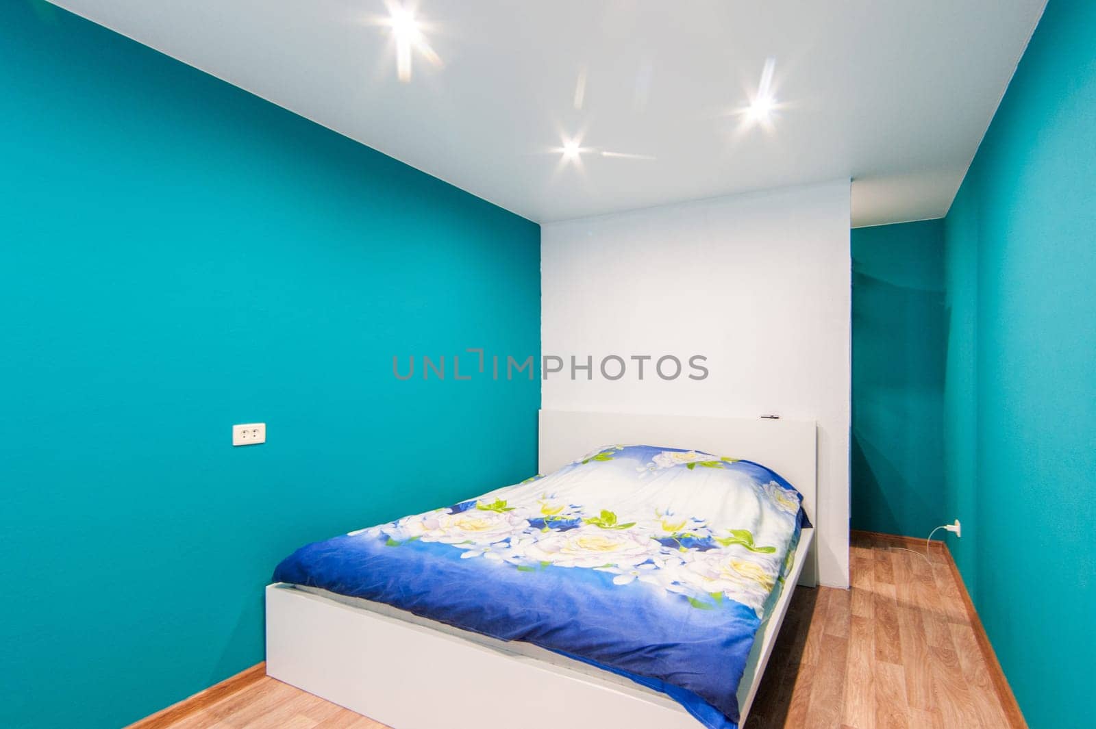 Russia, Moscow- May 14, 2018: interior room apartment. standard repair decoration in hostel