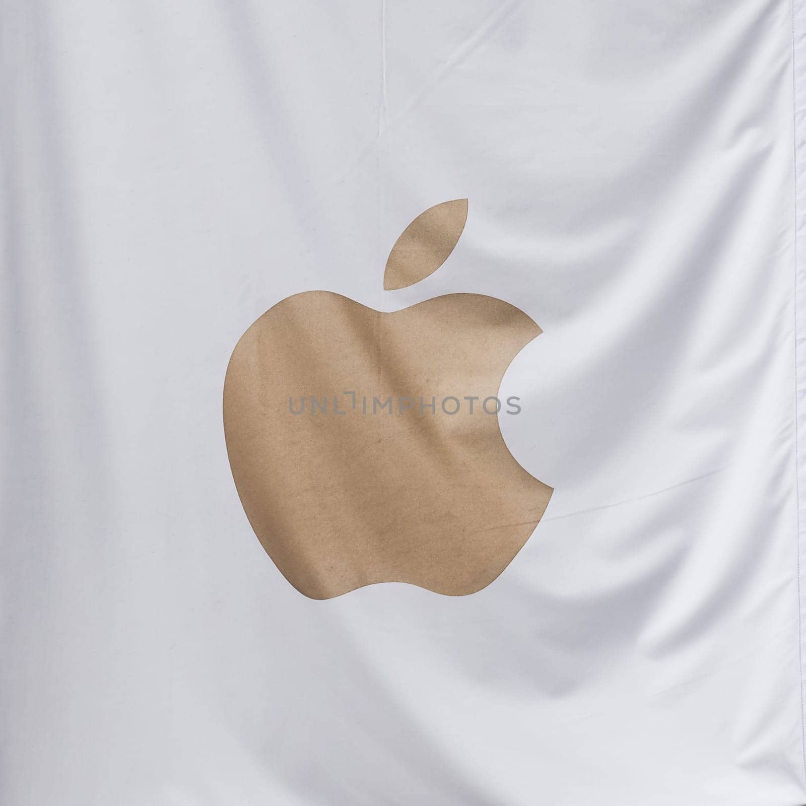 LONDON, UK - CIRCA SEPTEMBER 2019: Apple sign