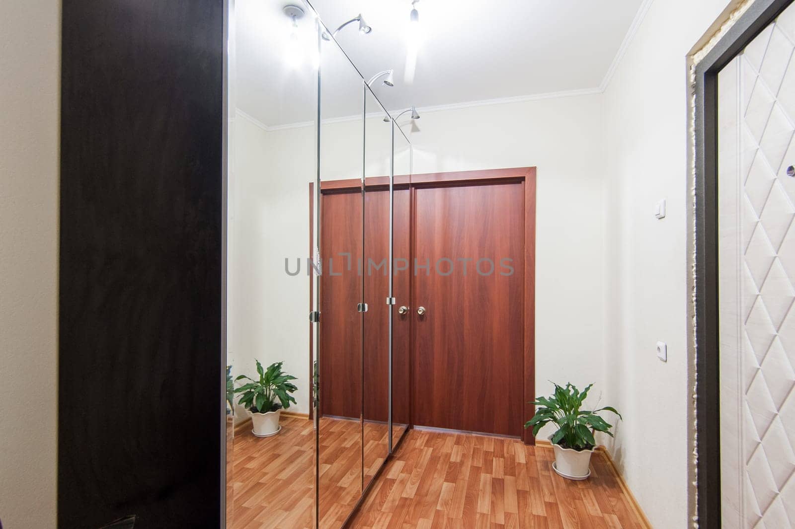 Russia, Moscow- May 17, 2019: interior room apartment. standard repair decoration in hostel