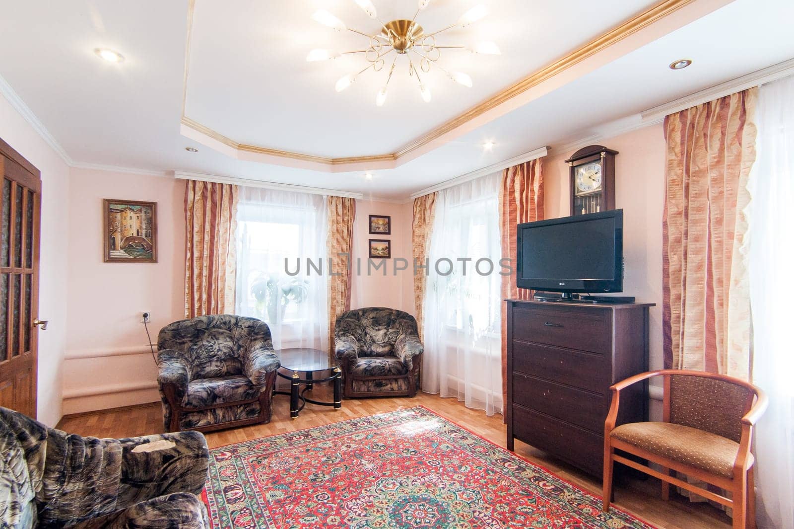 Russia, Moscow- May 17, 2019: interior room apartment. standard repair decoration in hostel