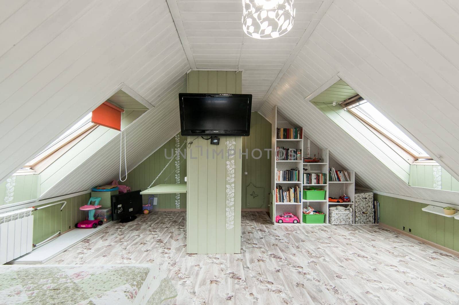 Russia, Moscow- May 20, 2019: interior room apartment. standard repair decoration in hostel. townhouse