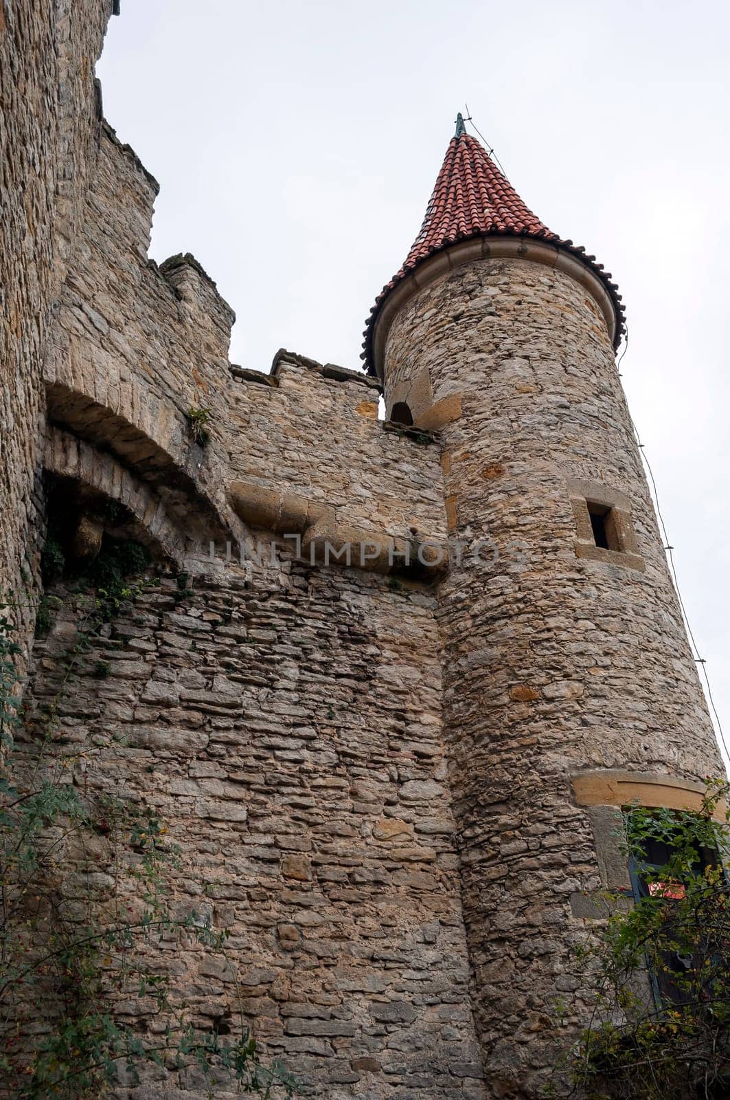 Medieval Kokorin castle in the Czech Republic.