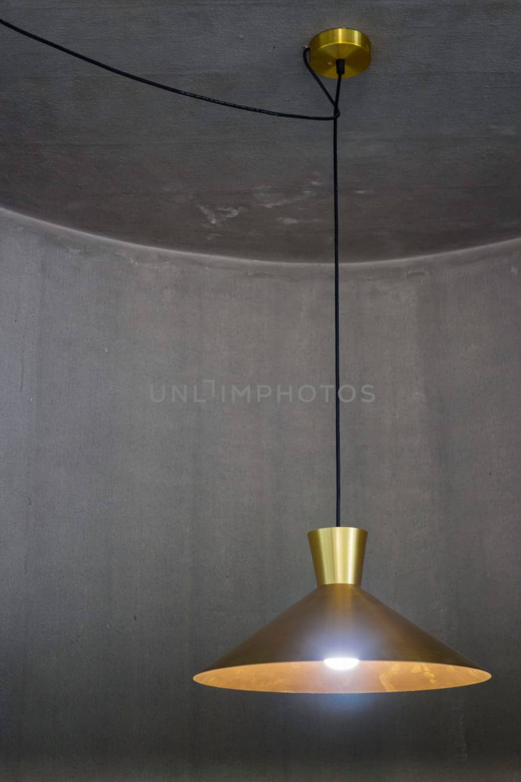Classic traditional room pendant lamp, stock photo