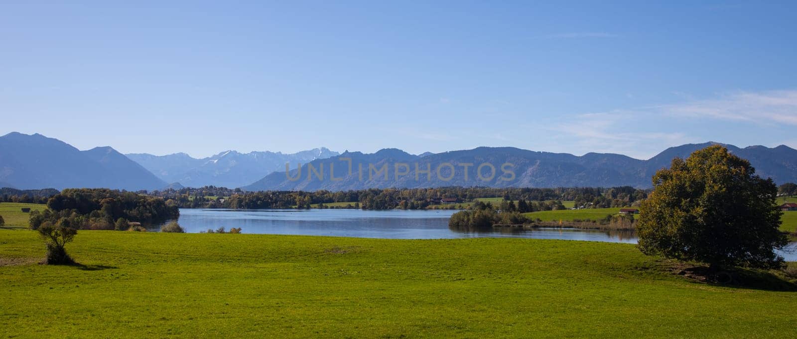 Riegsee in Oberbayern bei Murnau