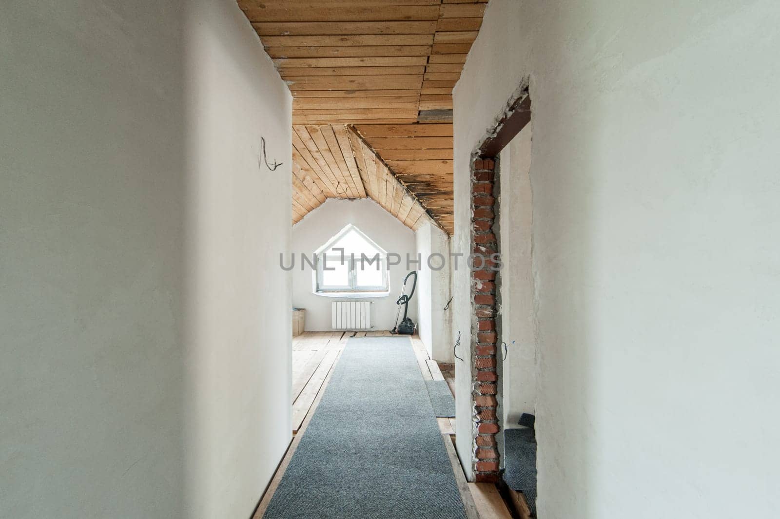Russia, Moscow- June 05, 2019: interior room apartment. standard repair decoration in hostel