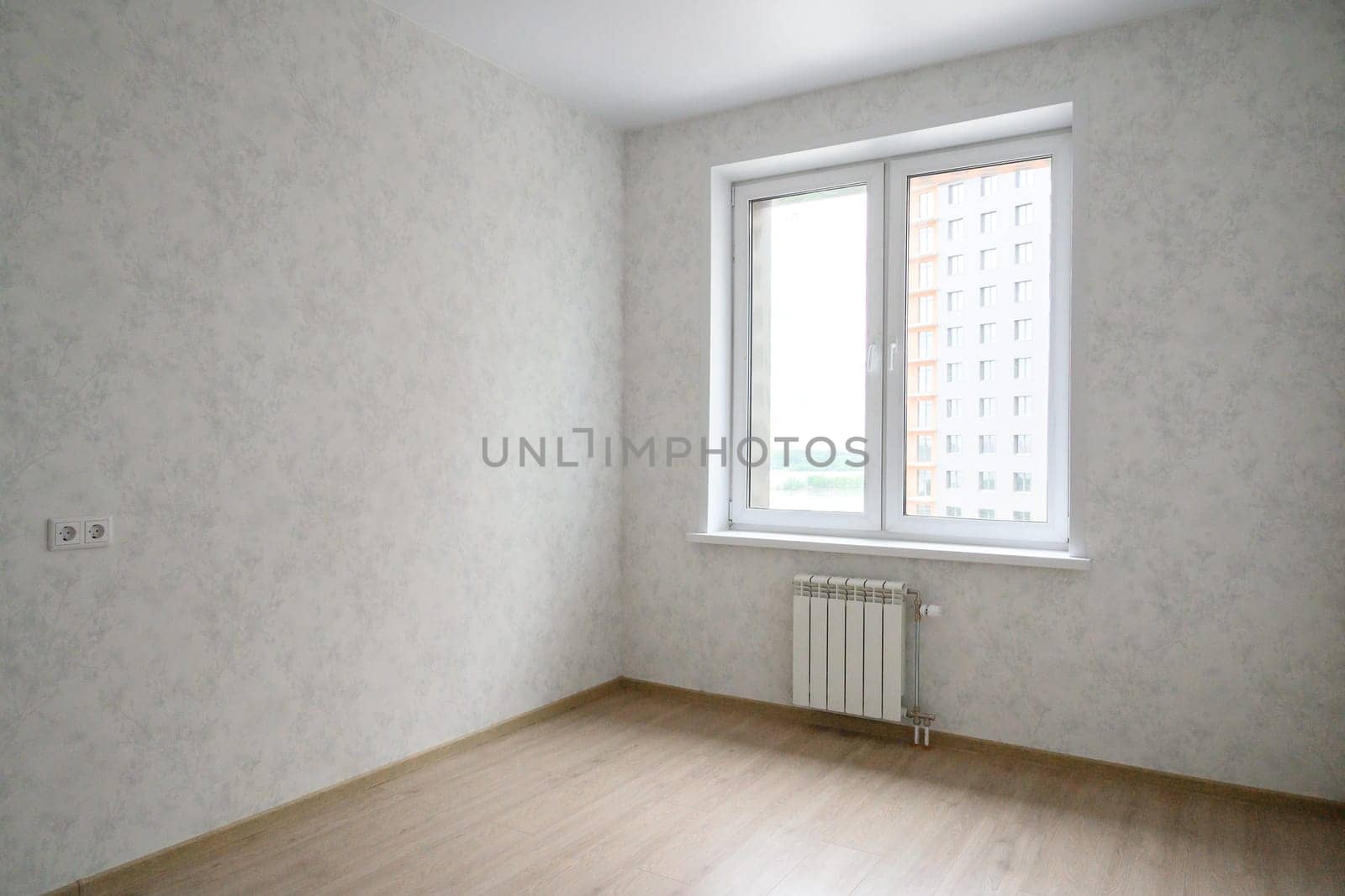 Russia, Moscow- June 10, 2019: interior room apartment. standard repair decoration in hostel