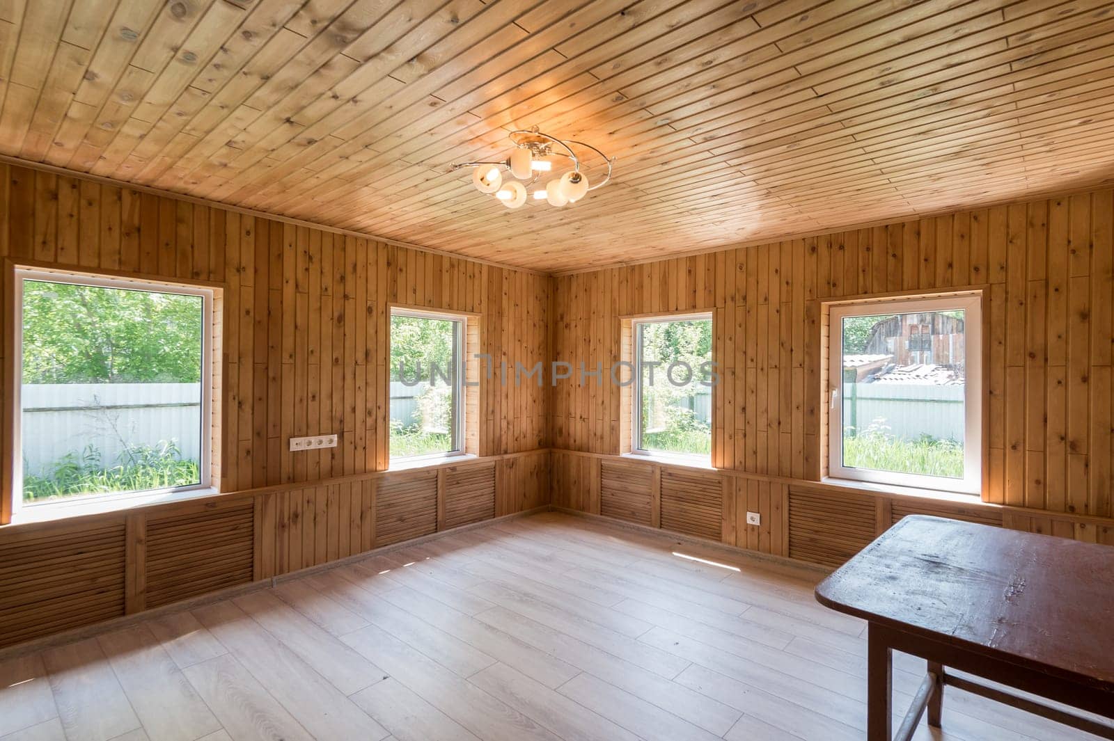 Russia, Moscow- June 10, 2019: interior room apartment. standard repair decoration in hostel