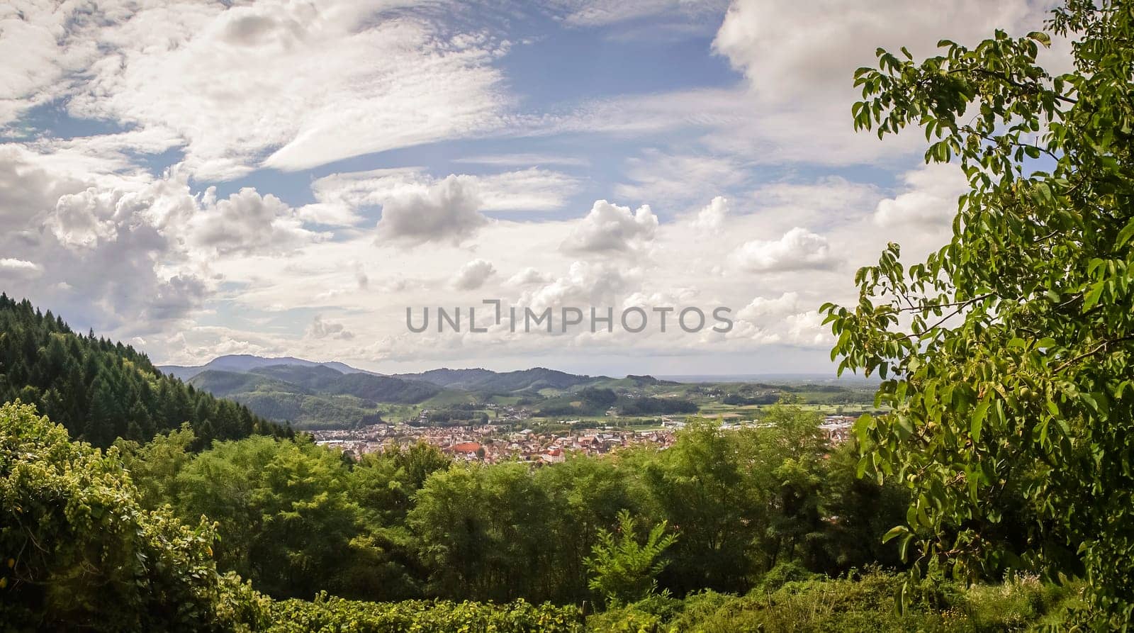 Viewpoint near Oppenau in Germany Black Forest