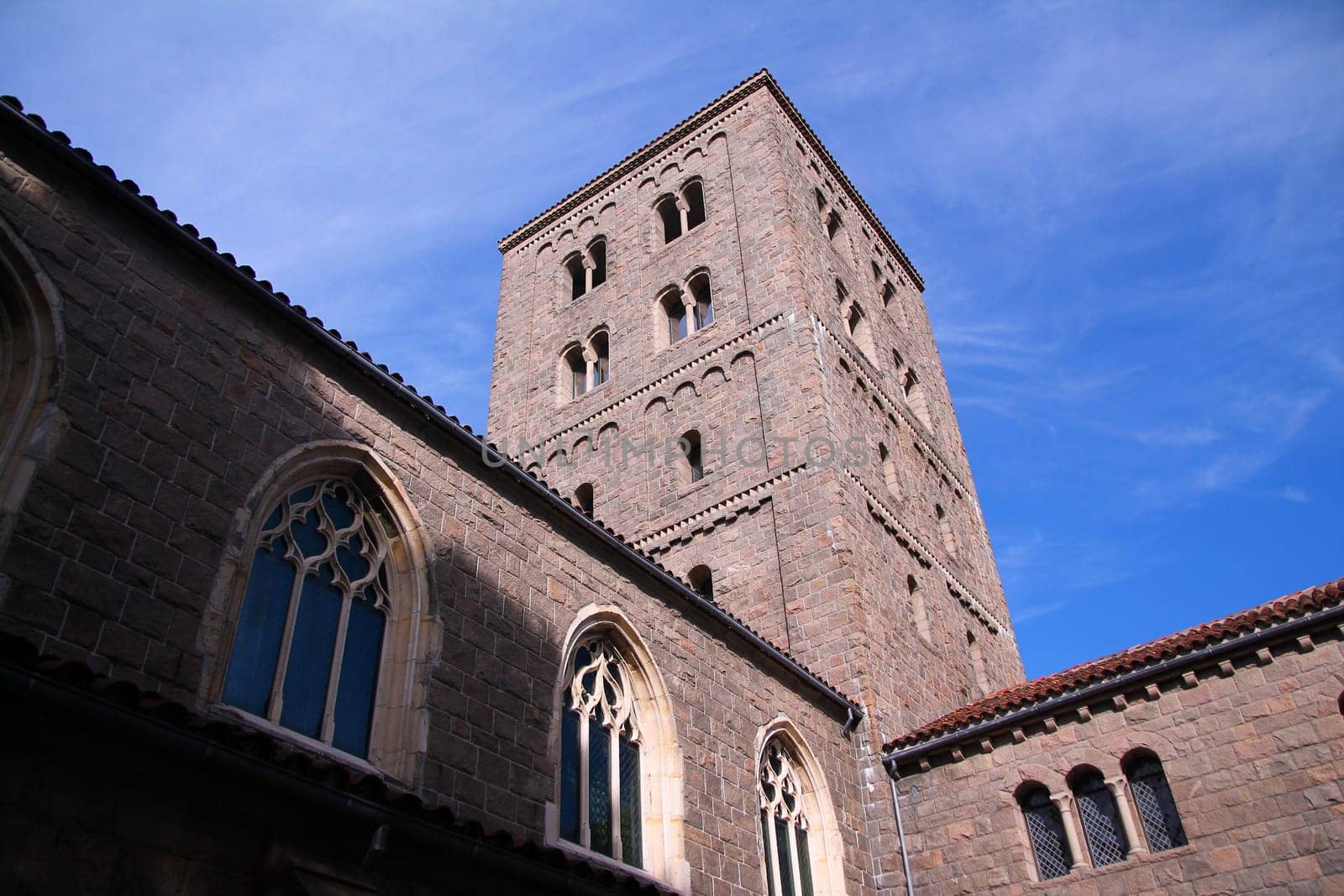 Close up of the cloisters of New York City
