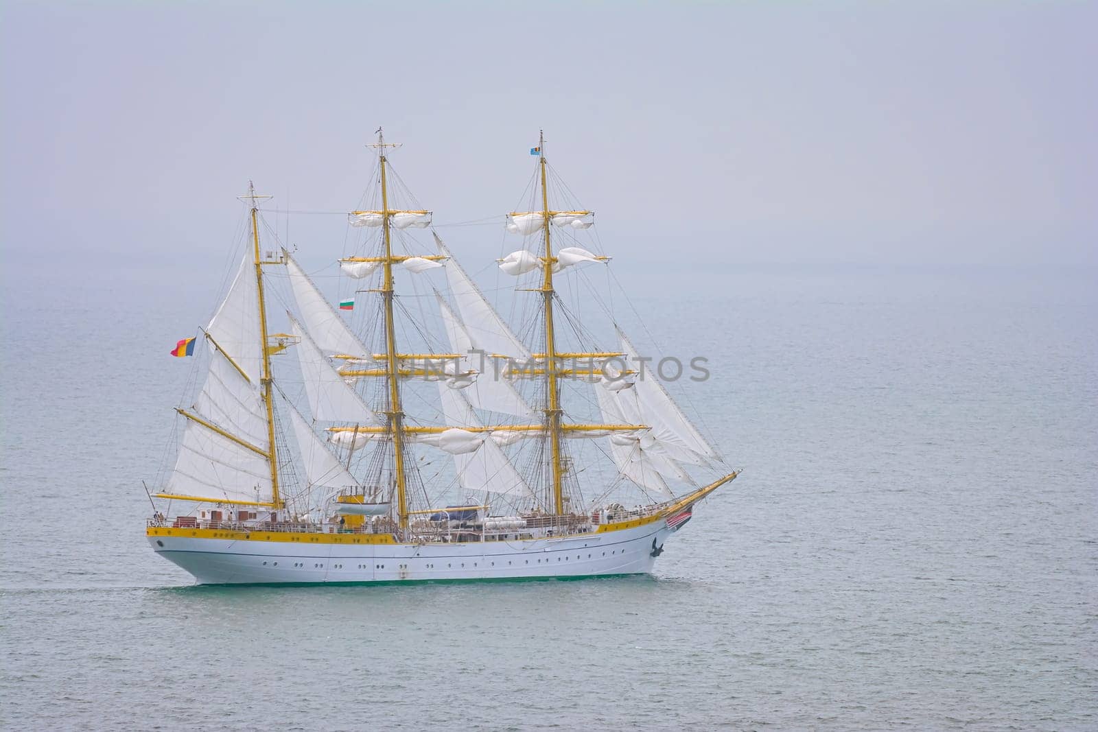 Three Masted Barque in the Black Sea