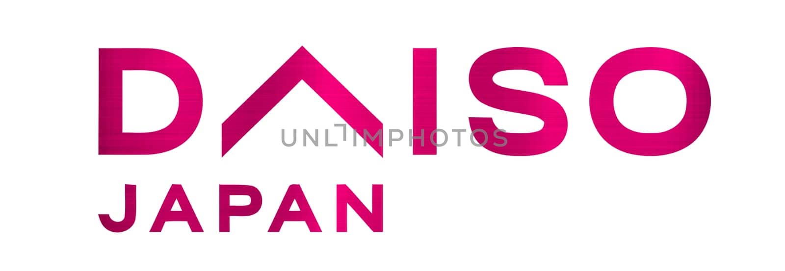 daiso japan pink architecture text sign