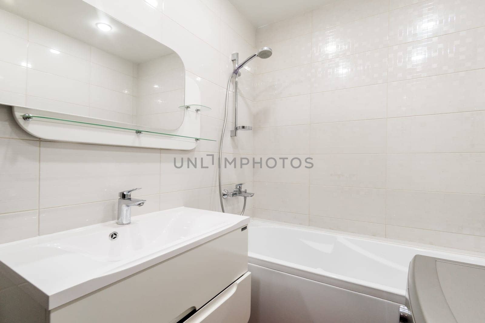 Russia, Moscow- June 11, 2019: interior room apartment. standard repair decoration in hostel