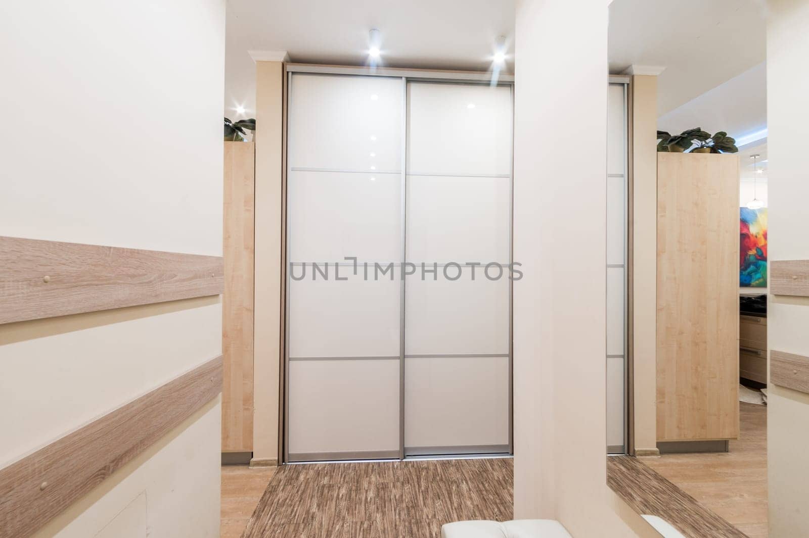 Russia, Moscow- June 11, 2019: interior room apartment. standard repair decoration in hostel